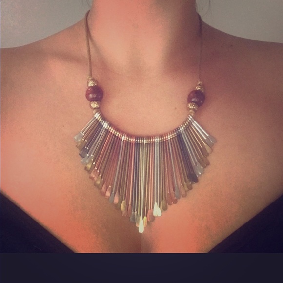 Buckle Jewelry - Boho Statement Necklace